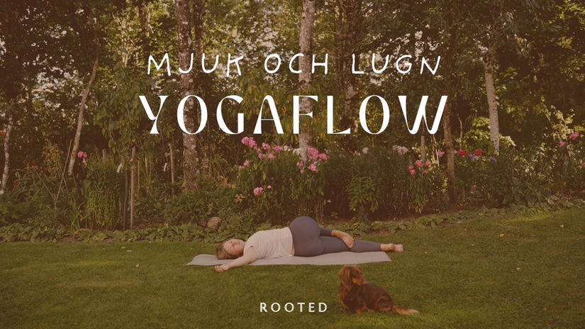 Mjuk och lugn yogaflow
